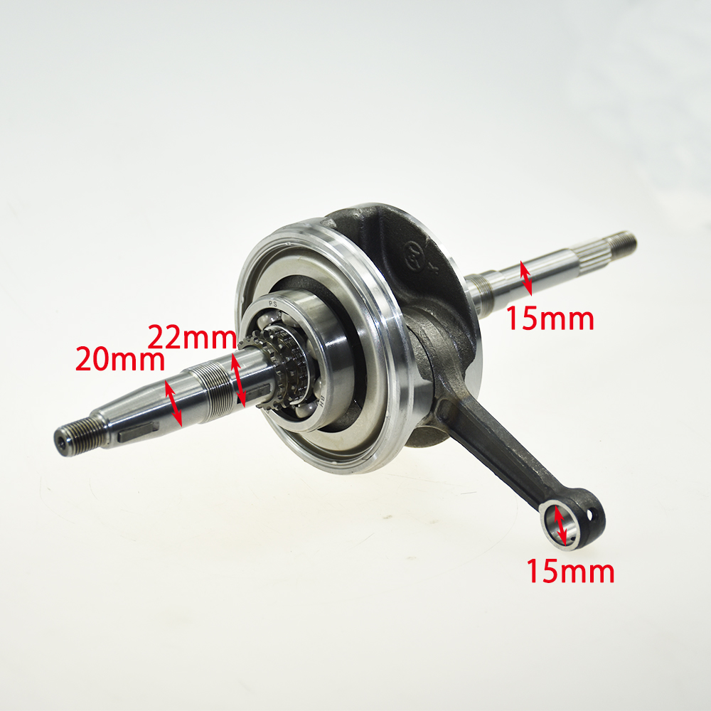 Motorcycle Crankshaft - Virabrequim para Motores GY6 180CC 200CC