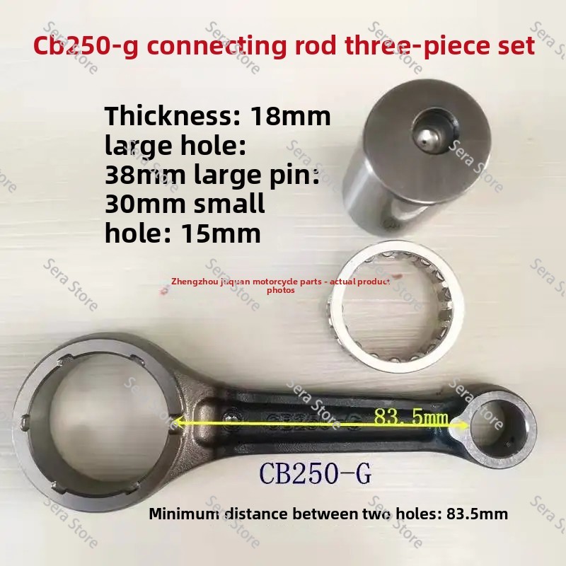 Cb250 Crankshaft Assembly - Conectores de Guidão e Manivela para