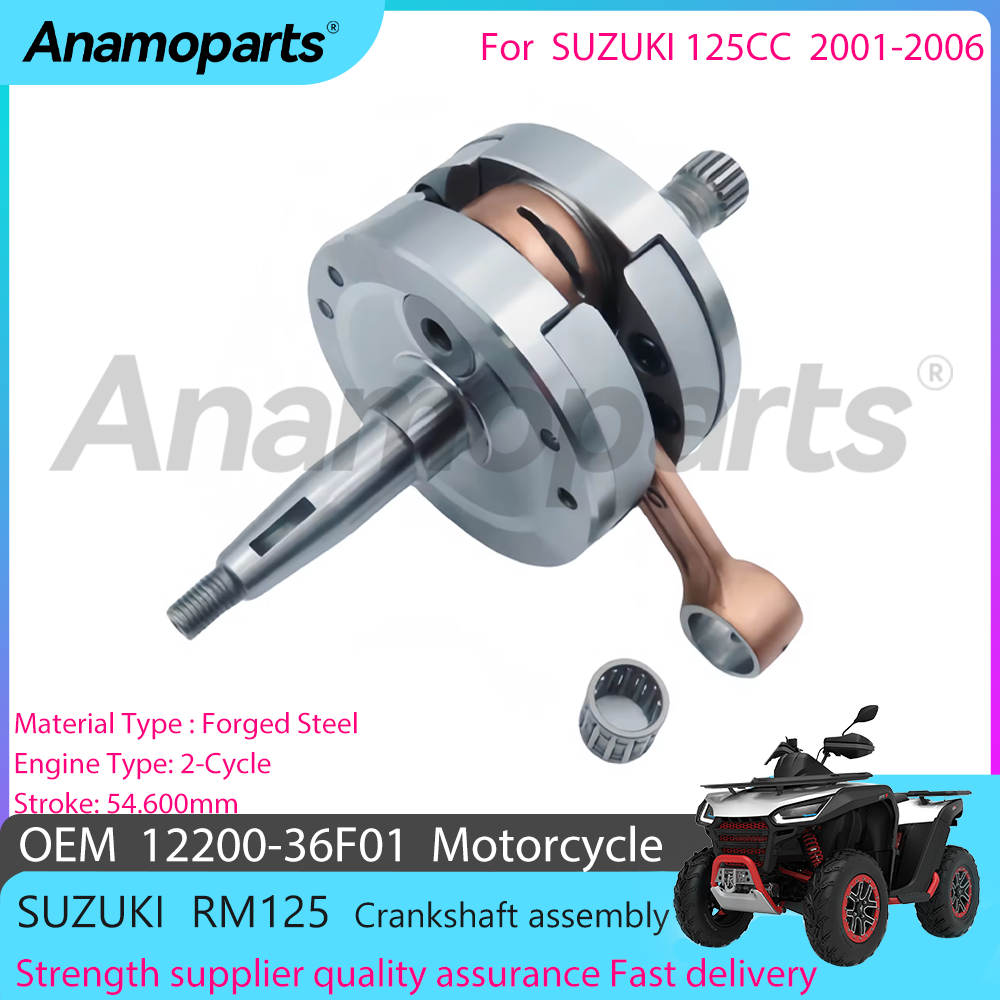 Motorcycle Crankshaft - Peças de montagem do virabrequim do