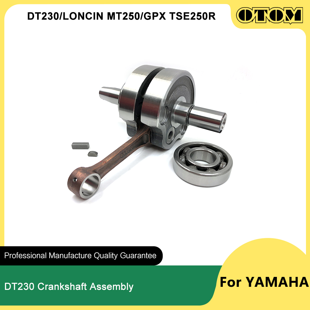 Motorcycle Crankshaft - Otom dt230 mt250 conjunto de biela