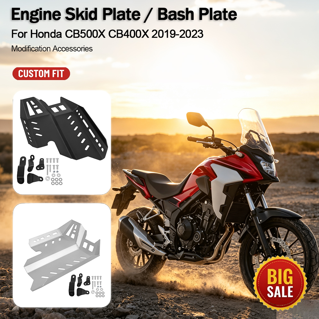 Engine Parts Motorcycle - Protetor de chassi modificado para motocicleta,