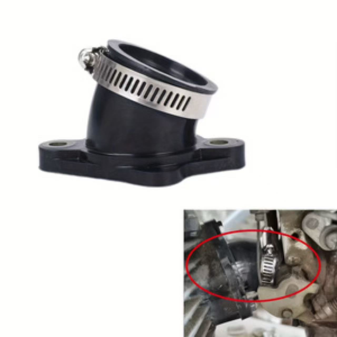 Motorcycle Carburetor - Tubo de Admissão do Carburador 30MM