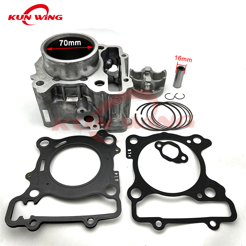 Motorcycle Engine Kit - Bore Cilindro Kit para Yamaha, Anel