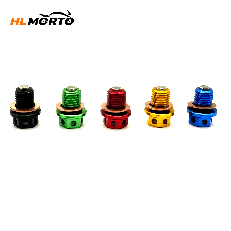 Motorcycle Oil Filter - Parafuso magnético de drenagem de óleo