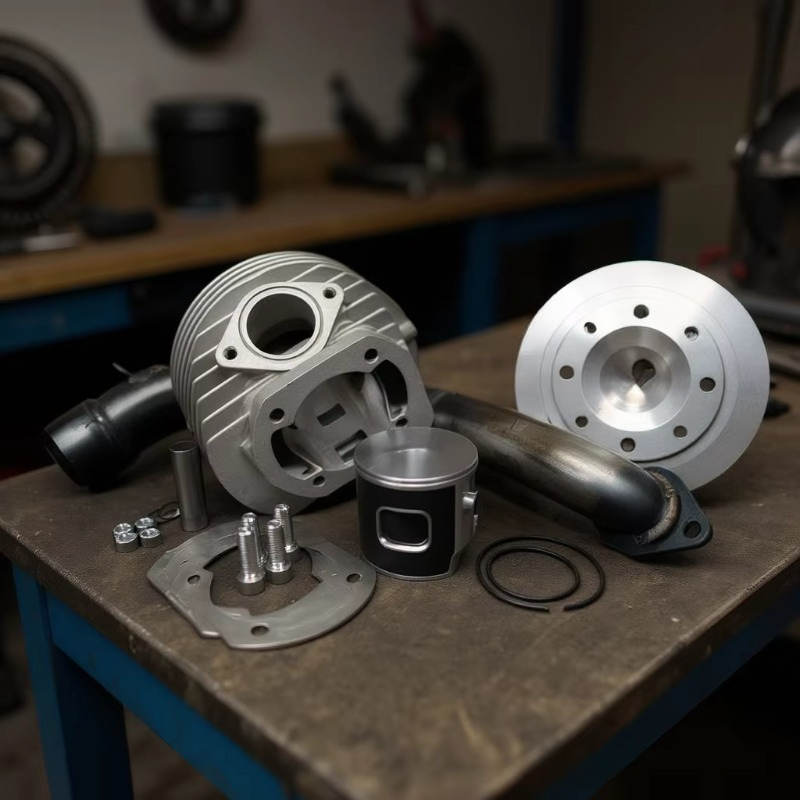 Kit de Cilindro Refrigerado a  - Motorcycle Engine Kit avaliação e preço