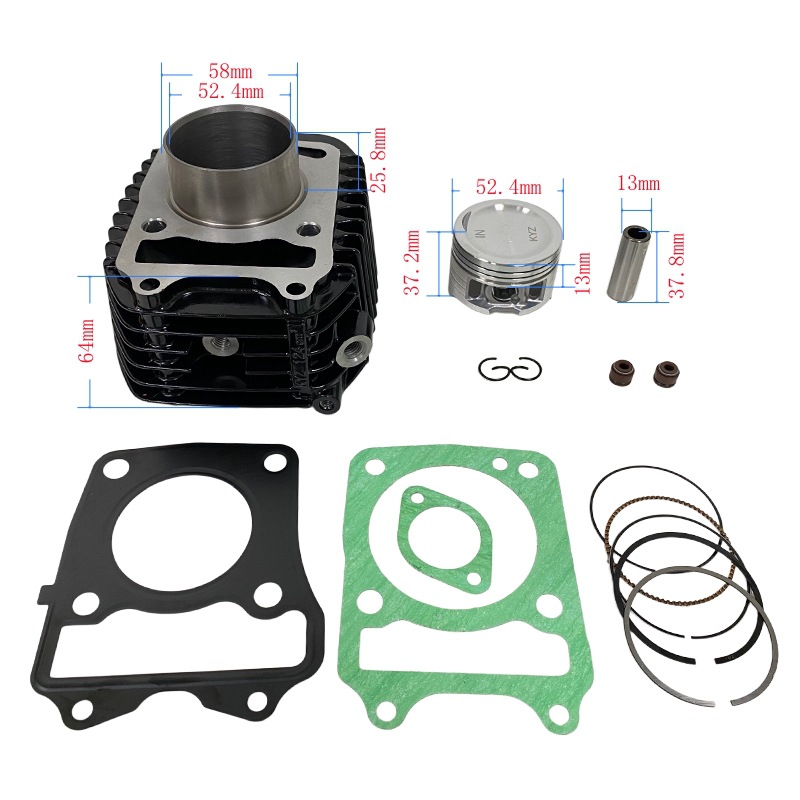 Kit de Cilindro e Pistão de 52 - Motorcycle Engine Kit avaliação e preço