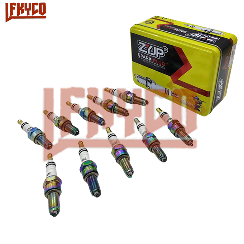 10 pçs cr8e irídio tocha velas - Motorcycle Spark Plug avaliação e preço